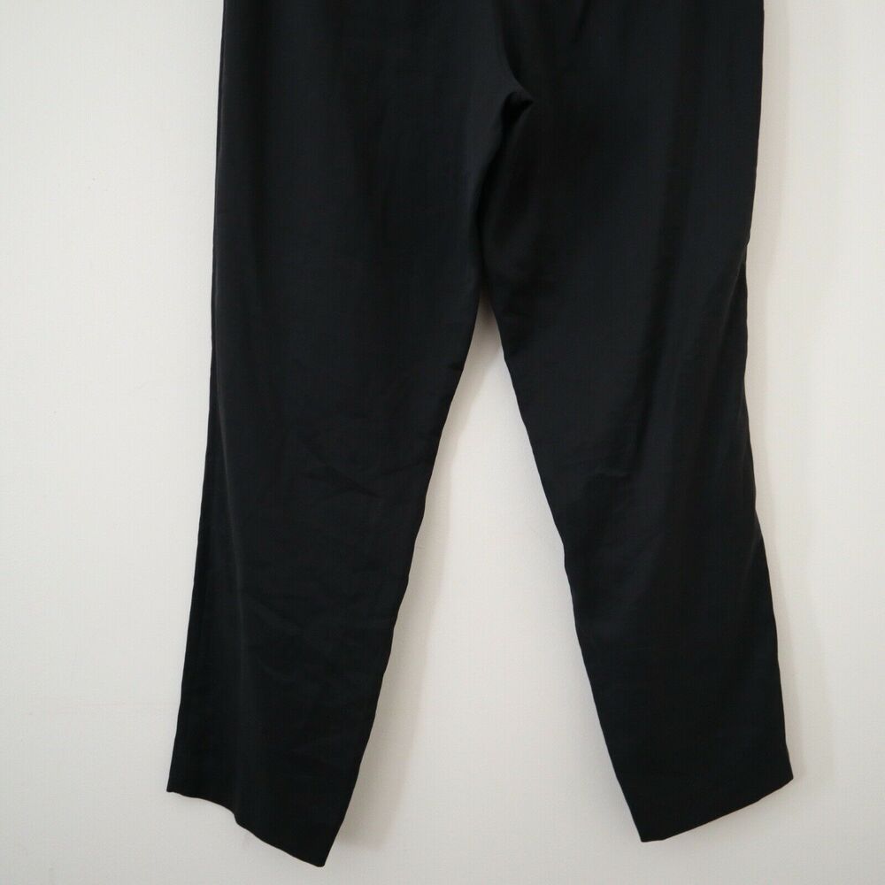NWT Natori Size 14W Sanded Twill Silky Slack Pants Black Flat Front MSRP $238 - Picture 10 of 10